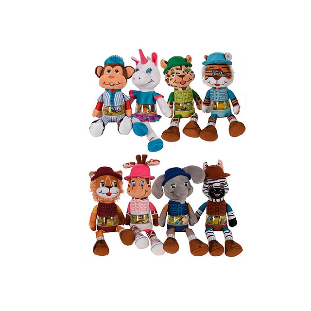 Bomboane jeleu Safari Buddies 40 g in jucarie