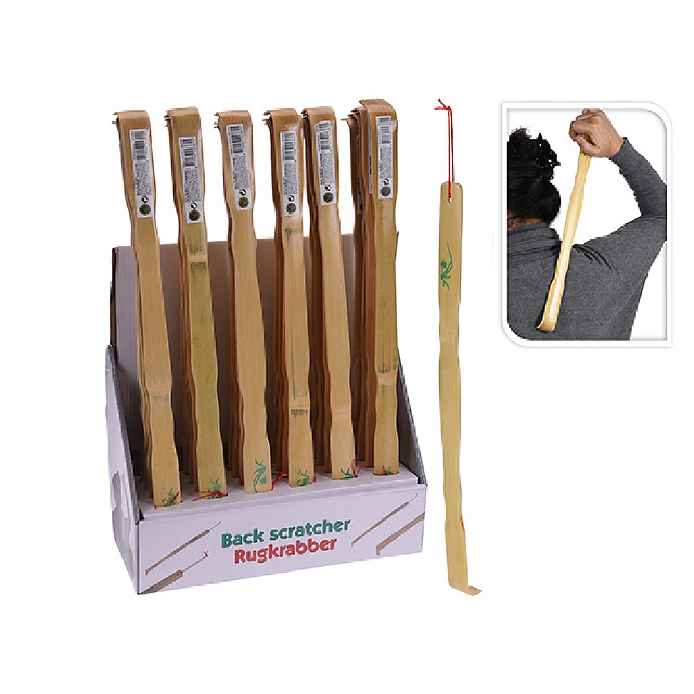 Maseur pentru spate din bambus, miner 45cm