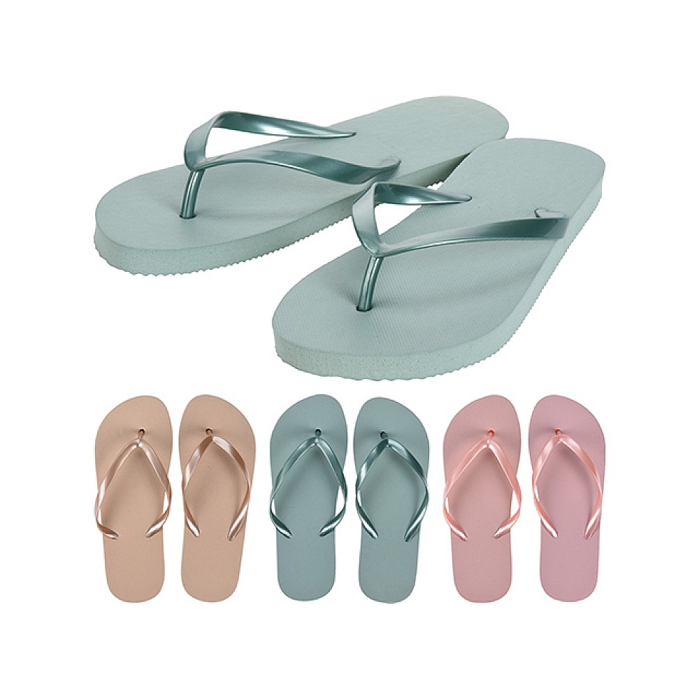 Slapi de vara pentru femei, curele sidefii