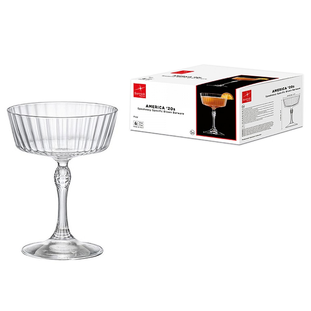 Set 6 pocale pentru bauturi America'20s Fizz, 275ml
