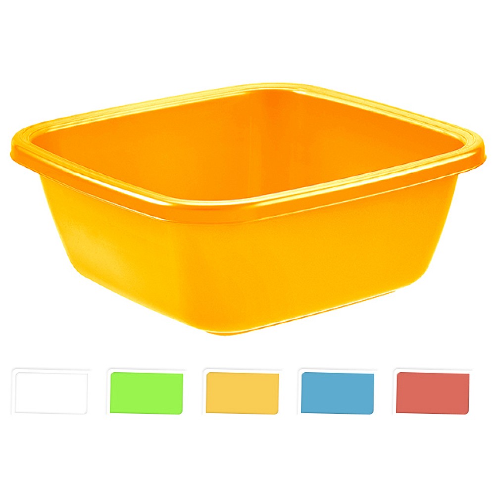 Castron din plastic patrat Tontarelli 38Х38X15cm, 14l