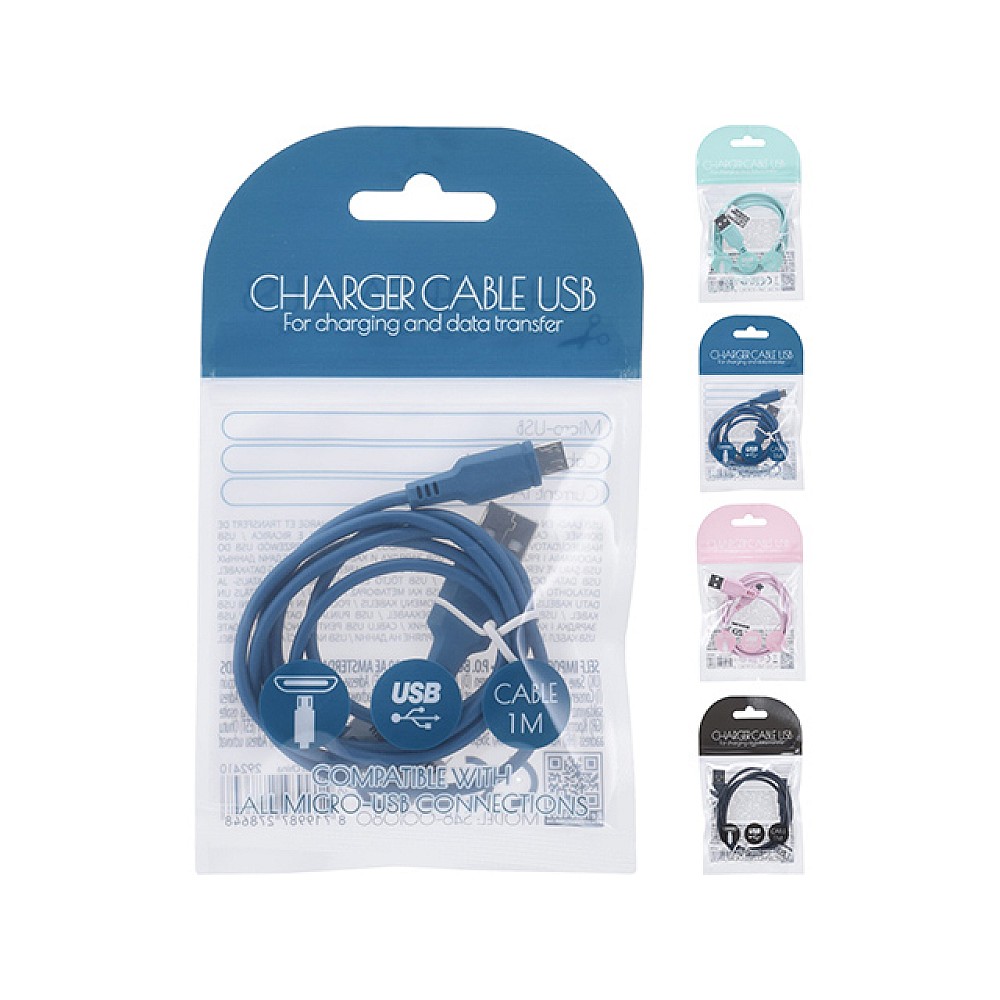 Cablu USB/microUSB 1m