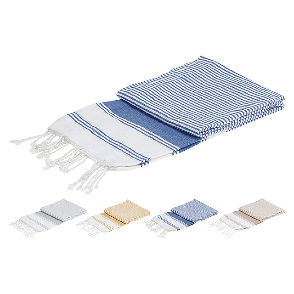 Prosop de baie hammam H&S 90X170cm, bumbac