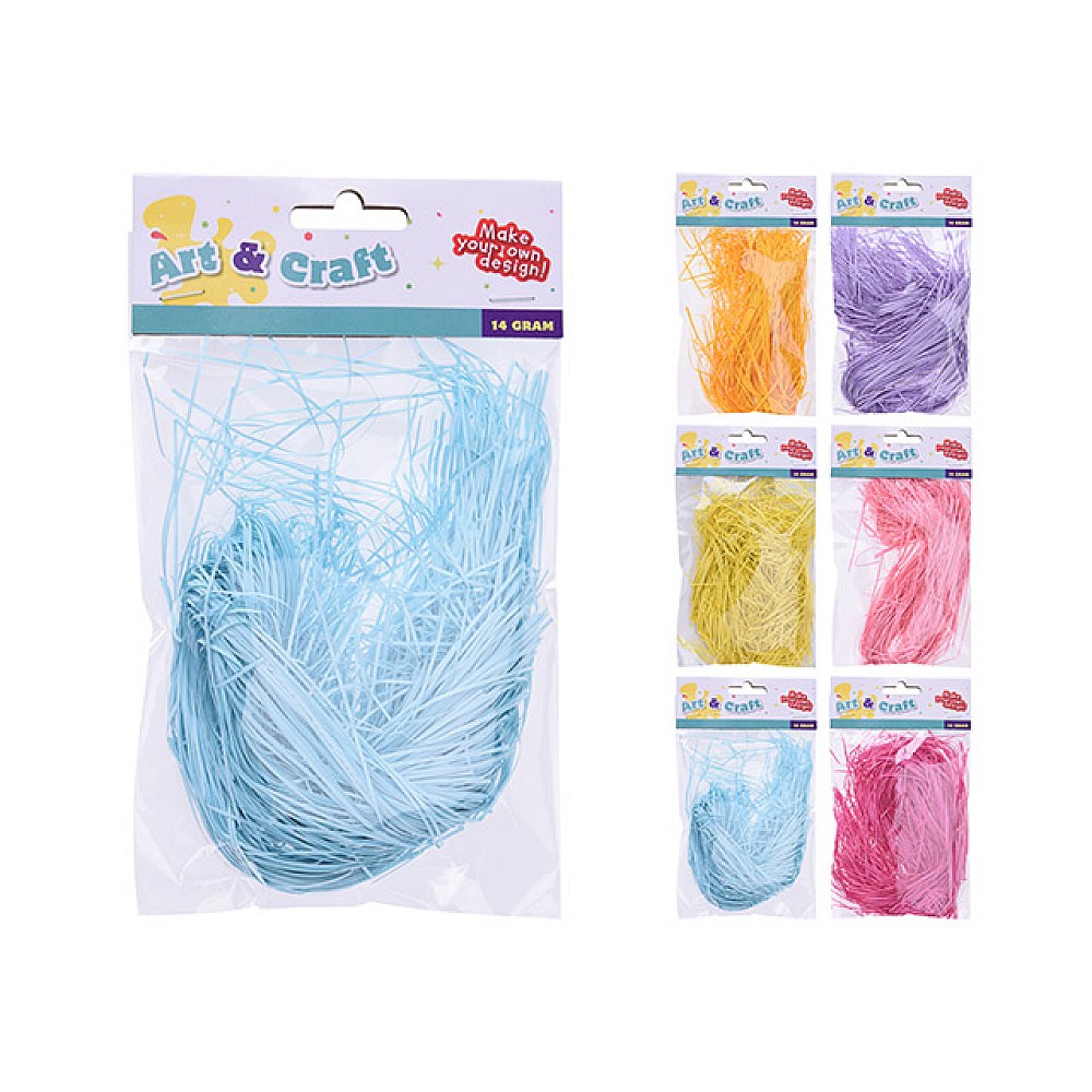 Panglica din hartie Art&Craft, 6 culori