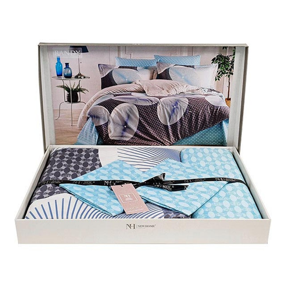 Lenjerie de pat Euro 2 NH Delux Satin Randy