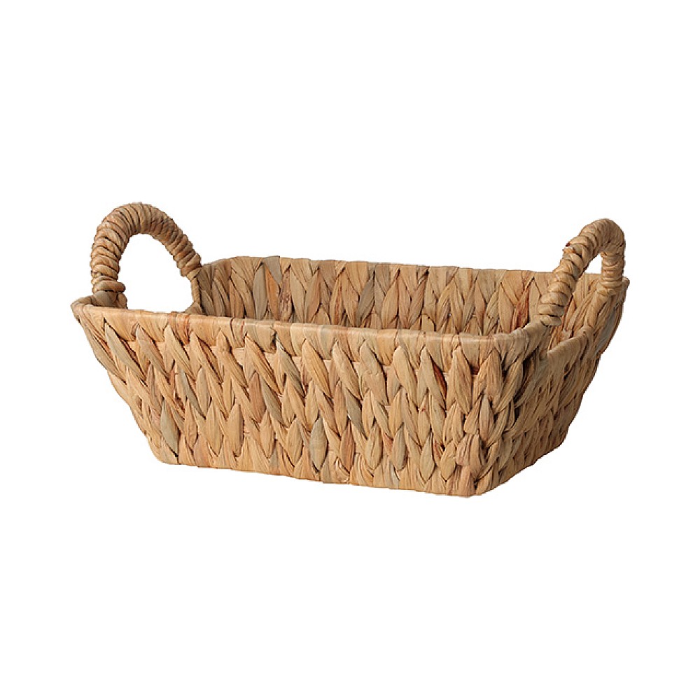 Cos impletit din trestie 34X22X11cm, сu manere