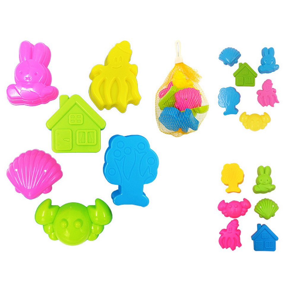 Set de forme pentru nisip 6buc