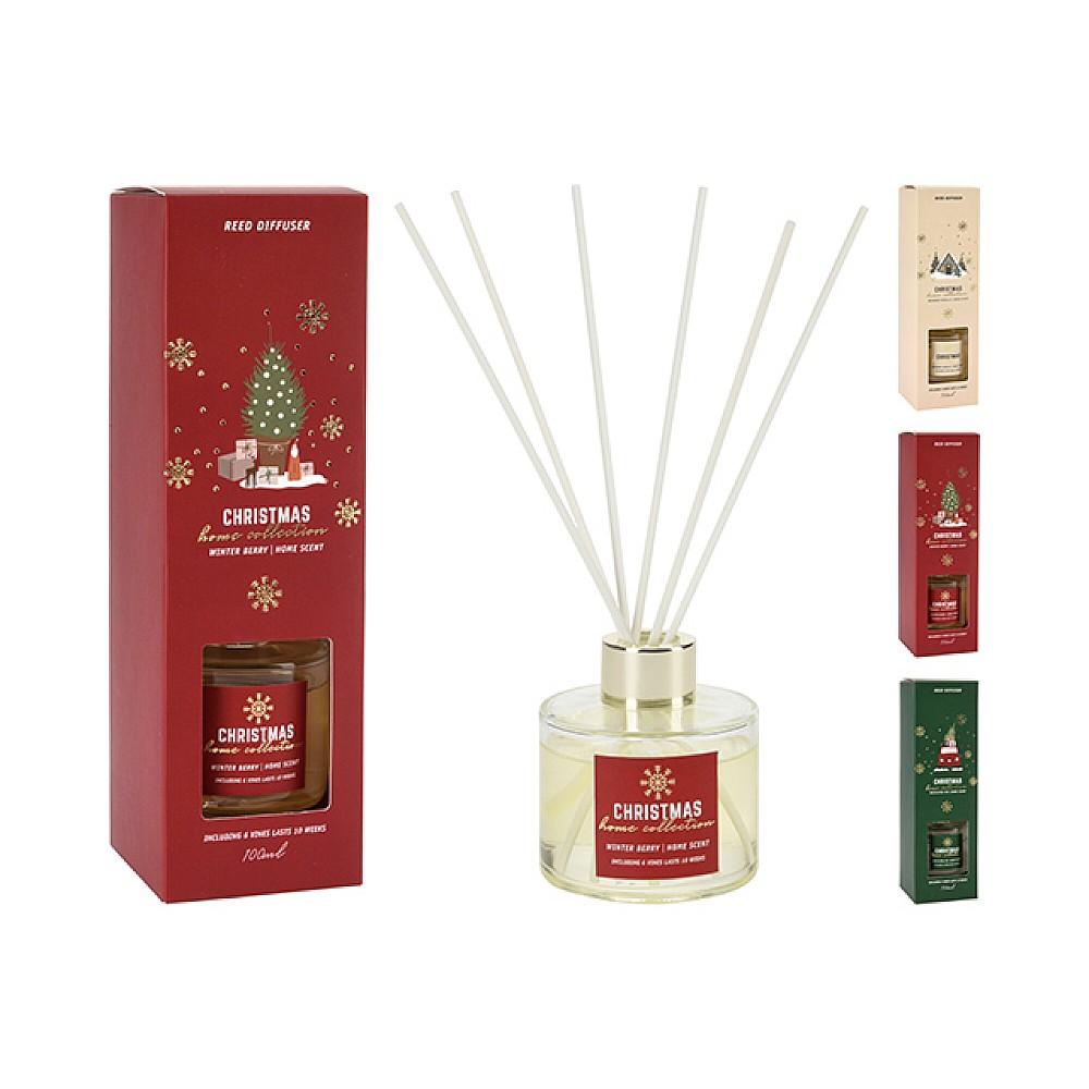 Odorizant de camera Craciun 100ml + 6 baghete