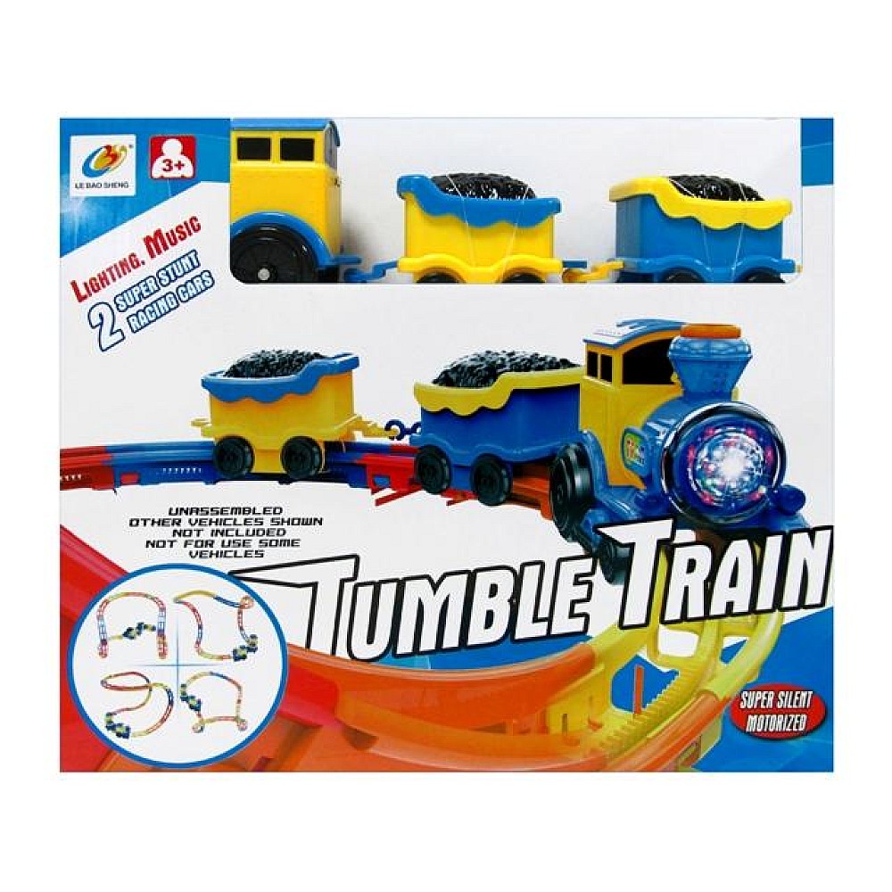 Set cale ferata cu o bucla verticala