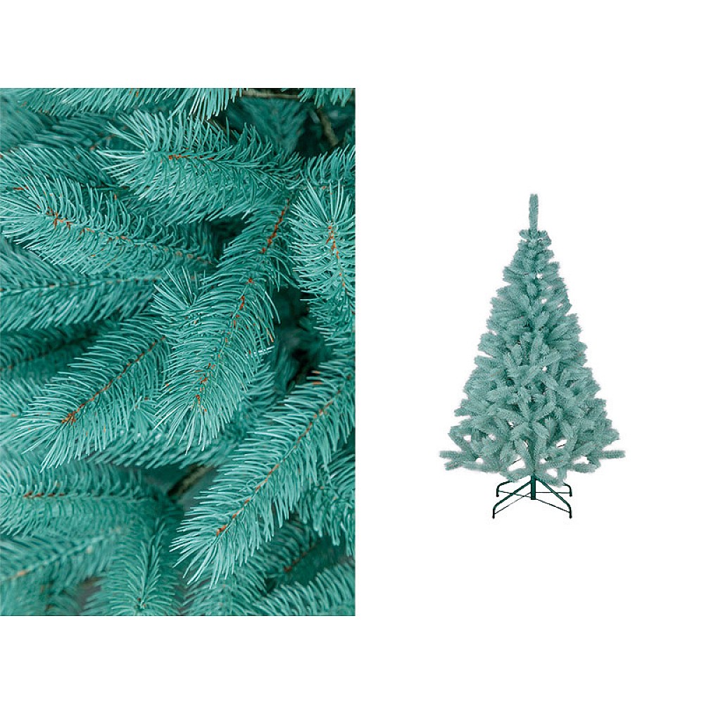 Brad artificial Bucoveli albastru, ace turnate, 150cm, 365ramuri, PE