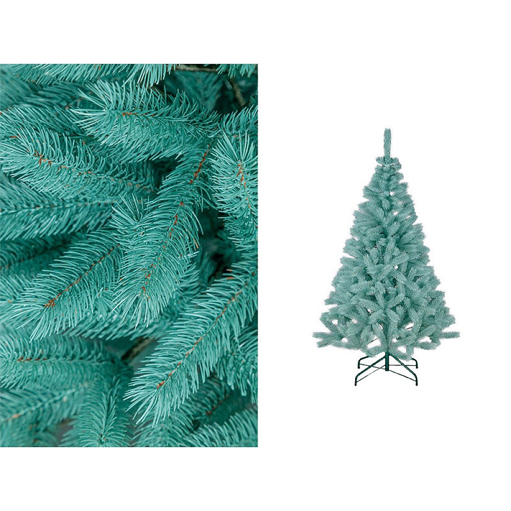 Brad artificial Bucoveli albastru, ace turnate, 180cm, 582ramuri, PE