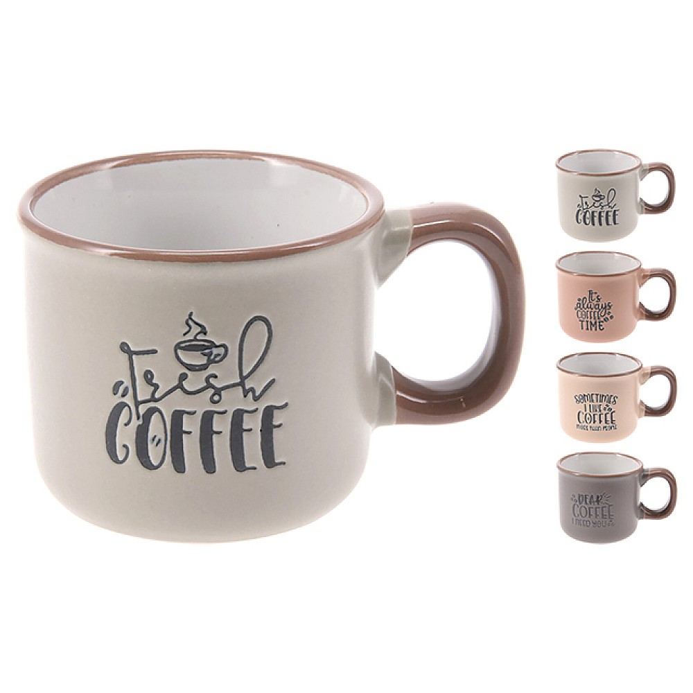 Cana 90ml EH Fresh Coffee, ceramica