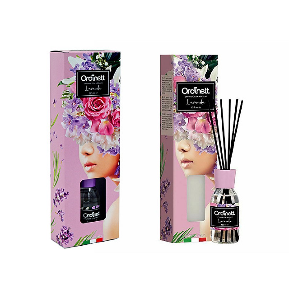 Odorizant de camera 125ml + baghete, lavanda