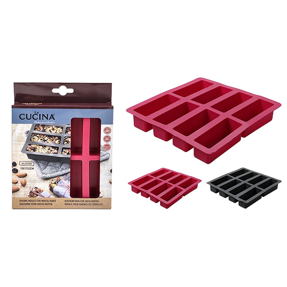 Forma pentru copt din silicon Cucina 18X17X3сm