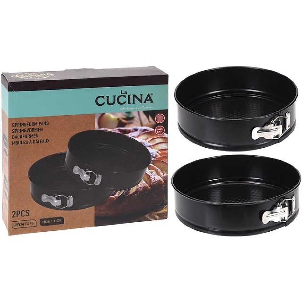 Set forme pentru copt Cucina 2buc D26X7cm, D24X7cm, antiardere