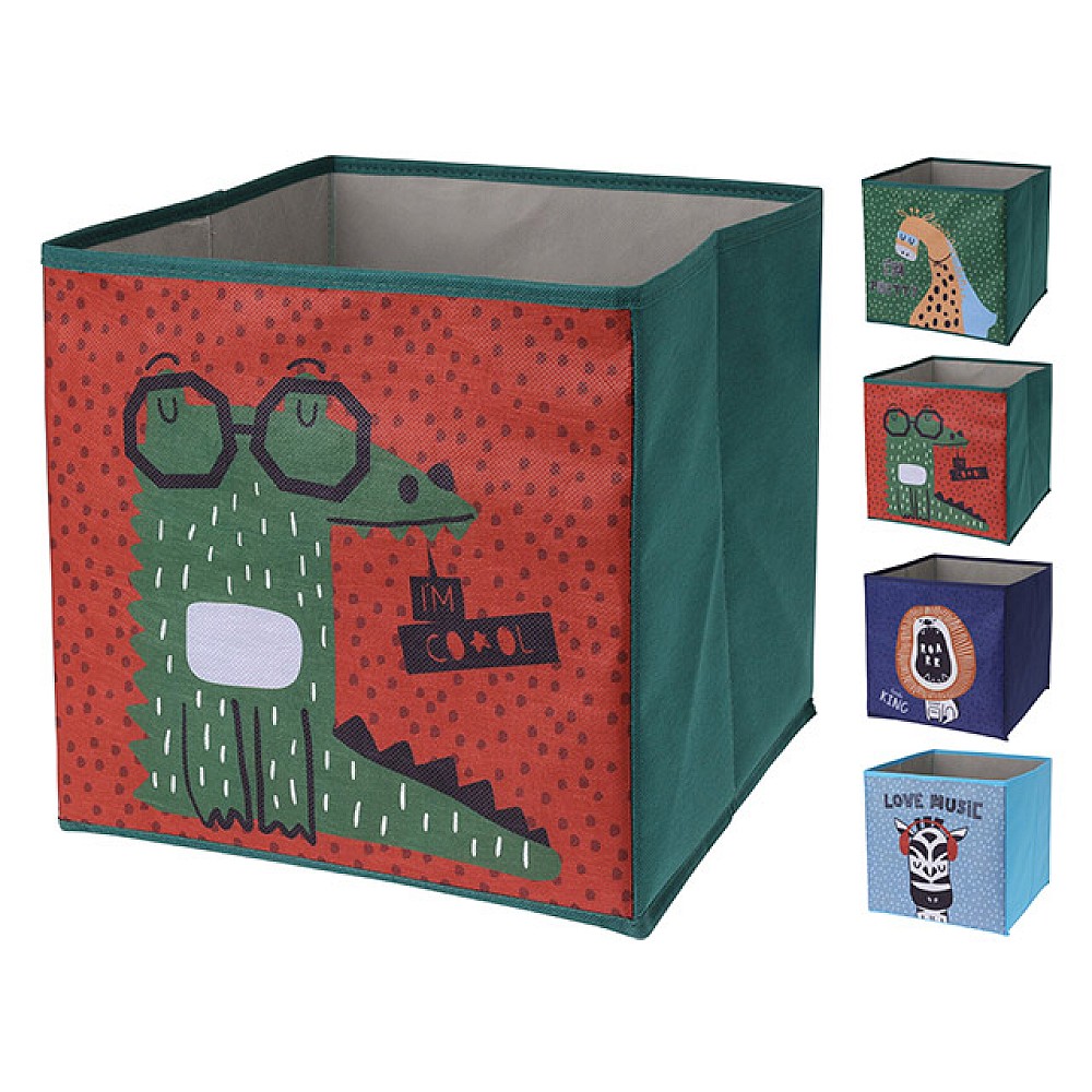 Cutie din textil Kids 30X30X30cm pentru jucării