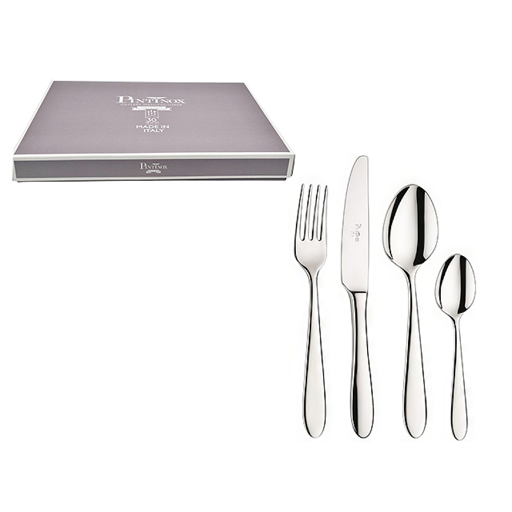 Set de tacamuri Pinti Ritz 30buc, inox 18/10, magnet box