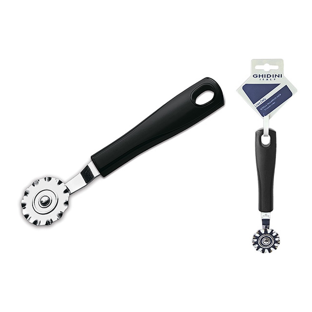Cutit circular pentru aluat Ghidini Daily 18cm, inox/plastic