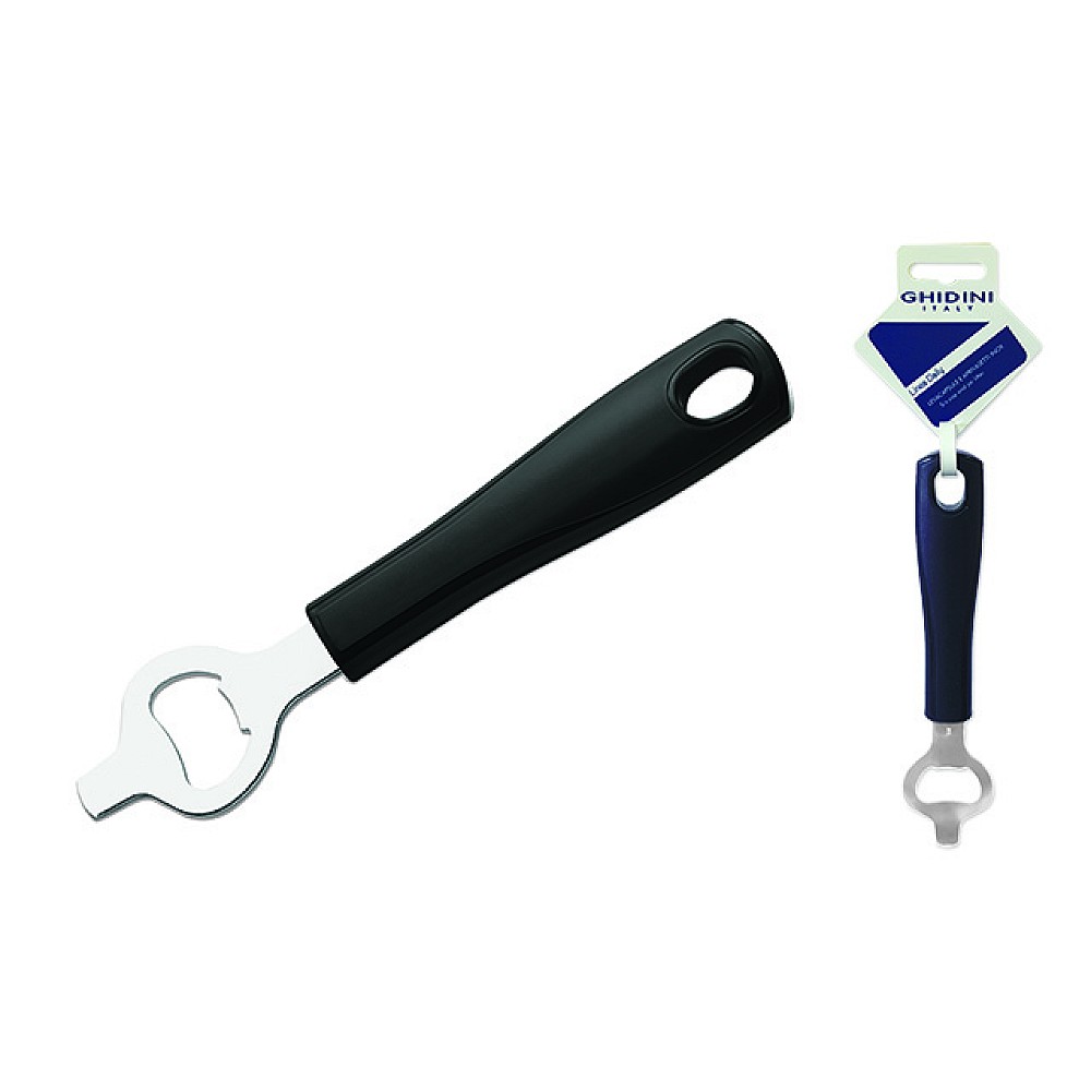 Deschizator pentru sticle Ghidini Daily 17cm, inox/plastic