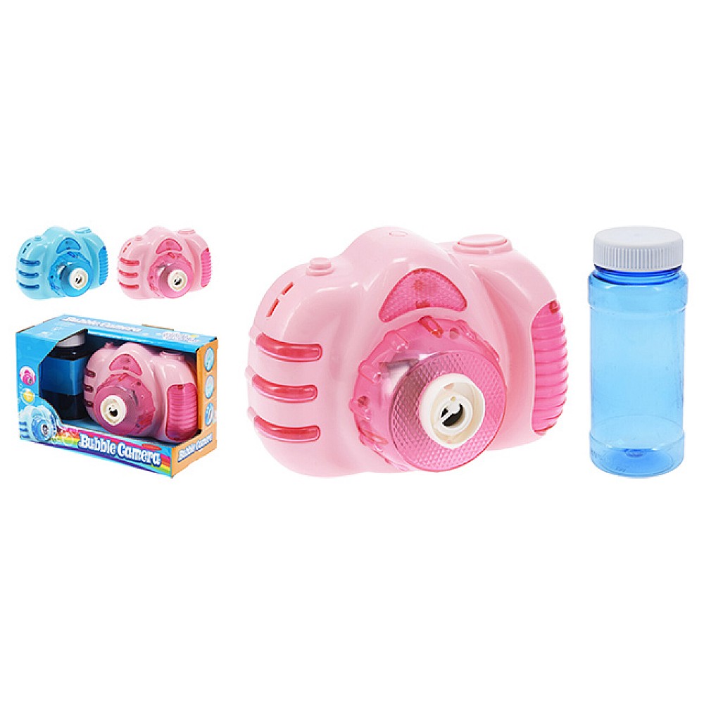 Jucarie aparat foto pentru baloane de sapun 118 ml