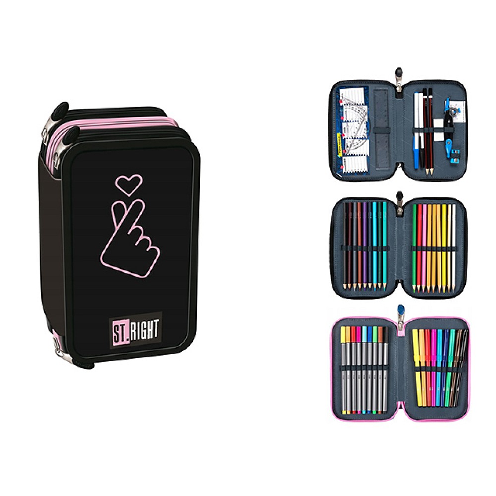 Penar 19X13X7 cm Pastel K-Pop, textil