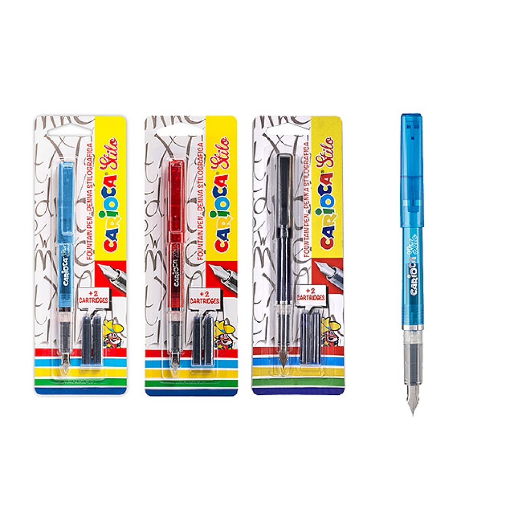 Set stilou Carioca 1buc+2cartuse
