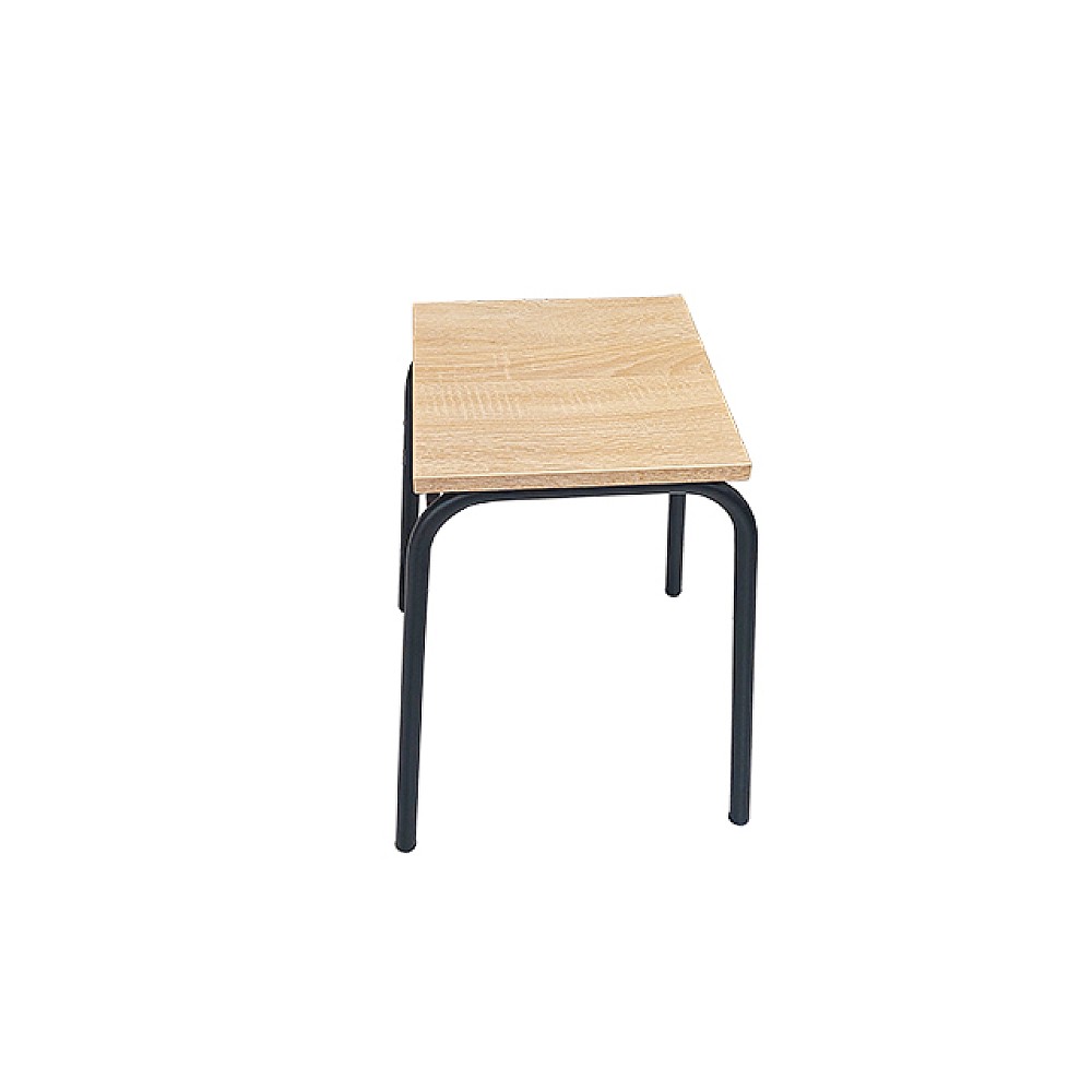 Taburet 29X31cm, maro(3025), metal/PAL