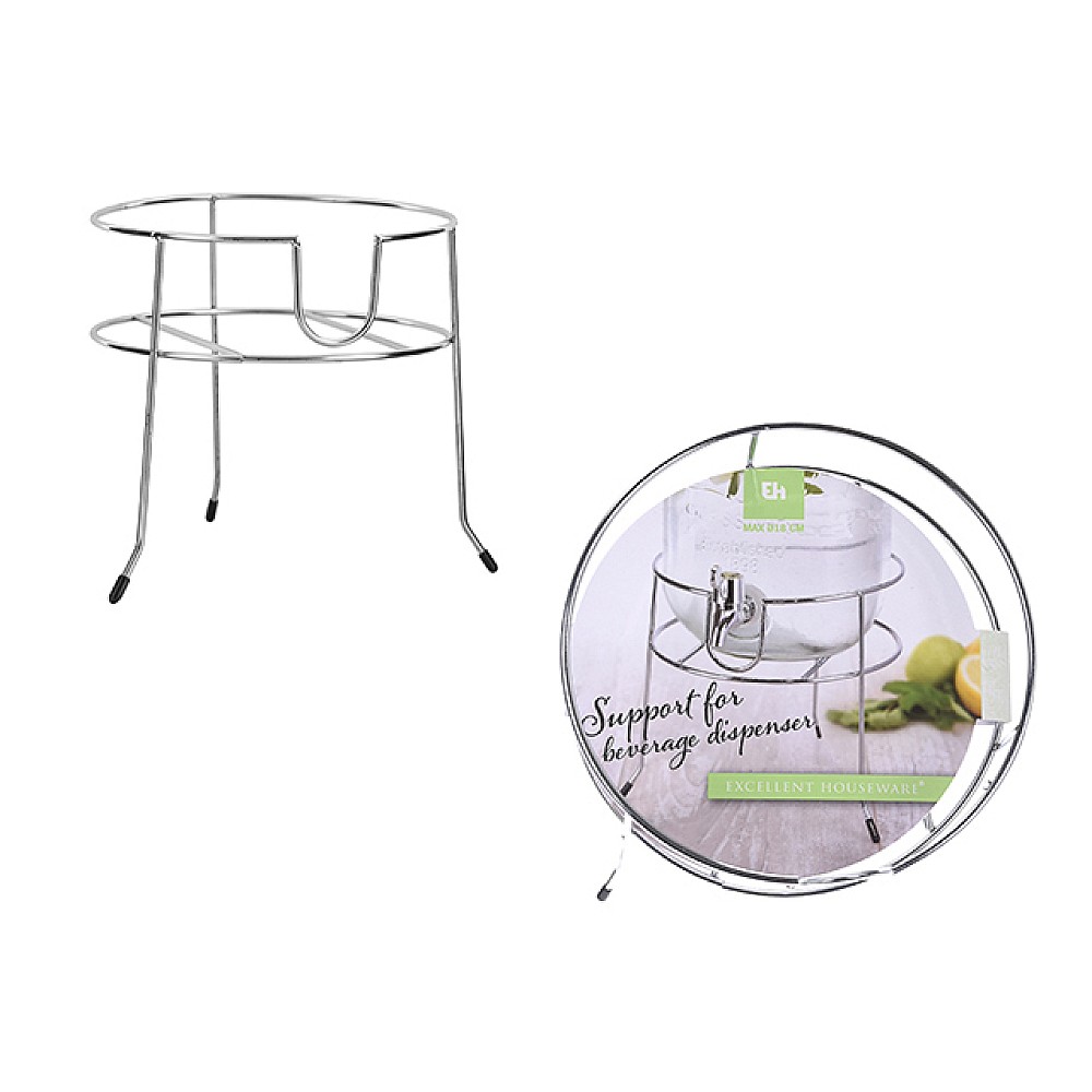 Suport metalic pentru borcane cu robinet EH D19cm, H19cm