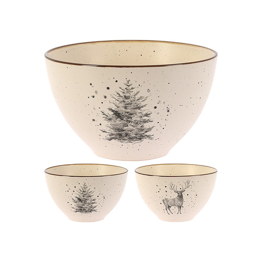 Salatiera de Craciun 610ml, 14cm 