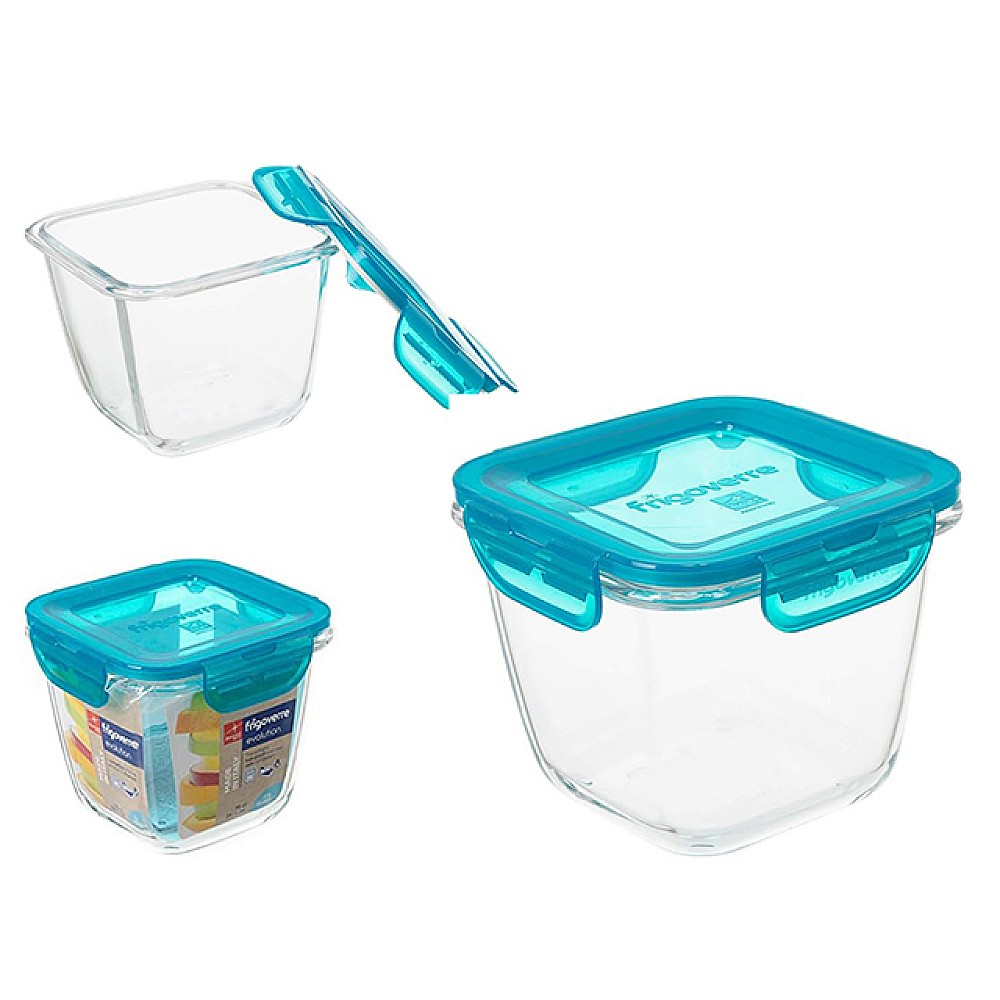 Recipient ermetic Evolution inalta 0.75l, 12X12cm