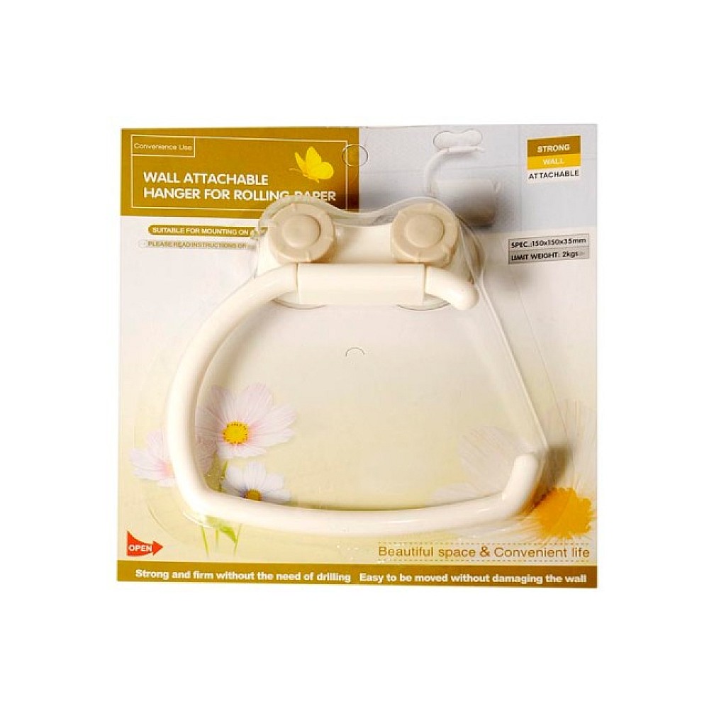 Suport pentru hârtie WC, din plastic
