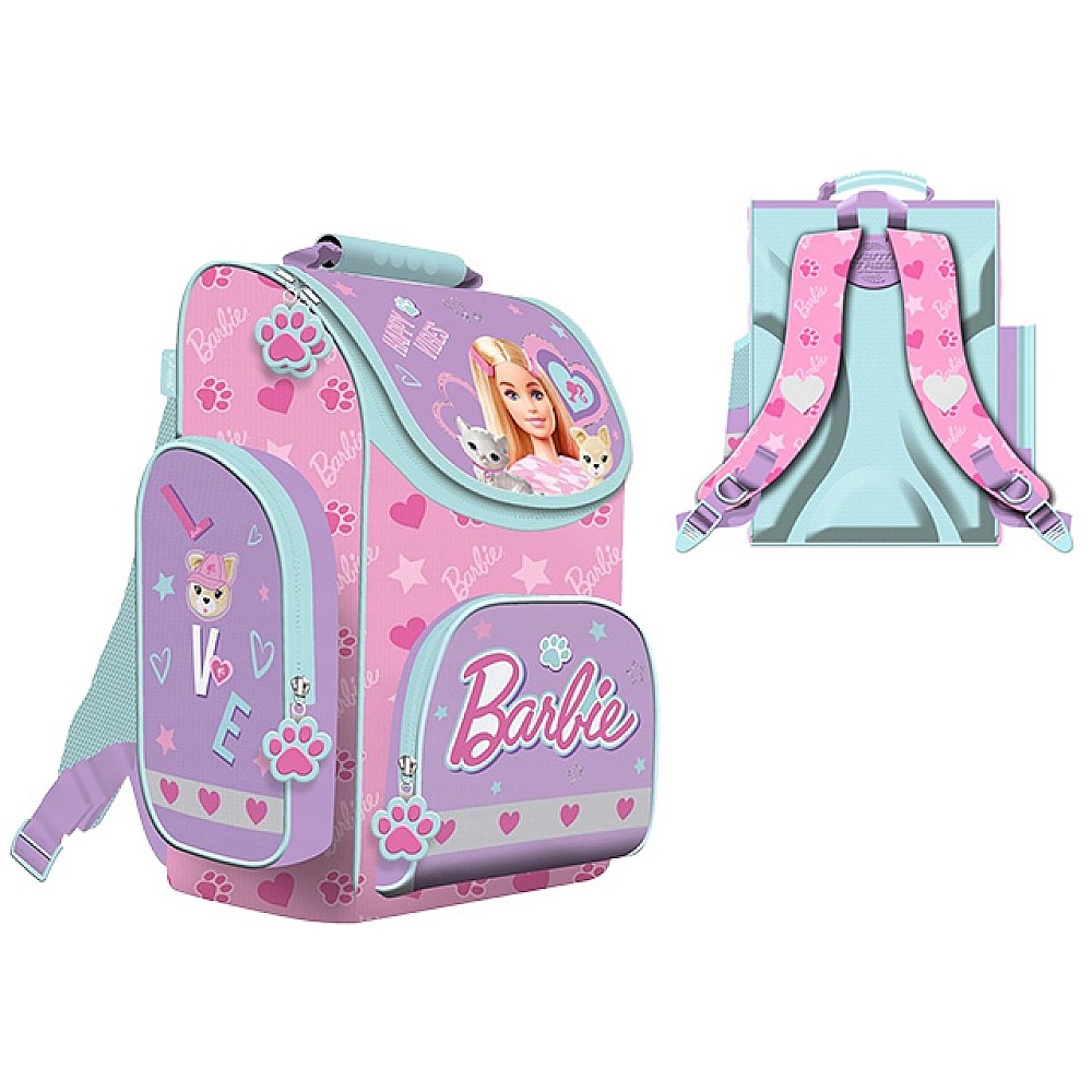Ghiozdan Bambino Barbie 27X16X35cm