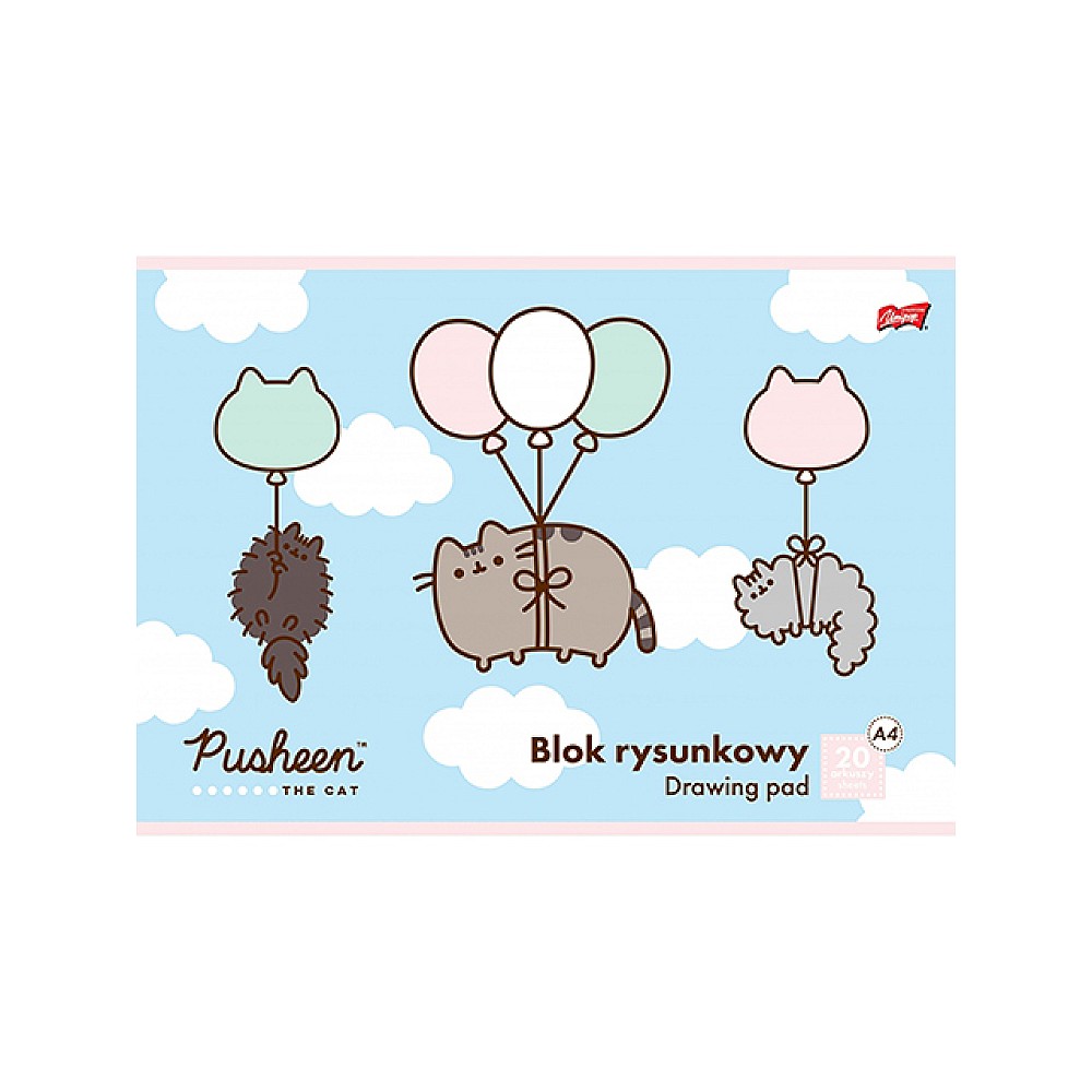 Album pentru desen Bambino Pusheen A4, 20 foi