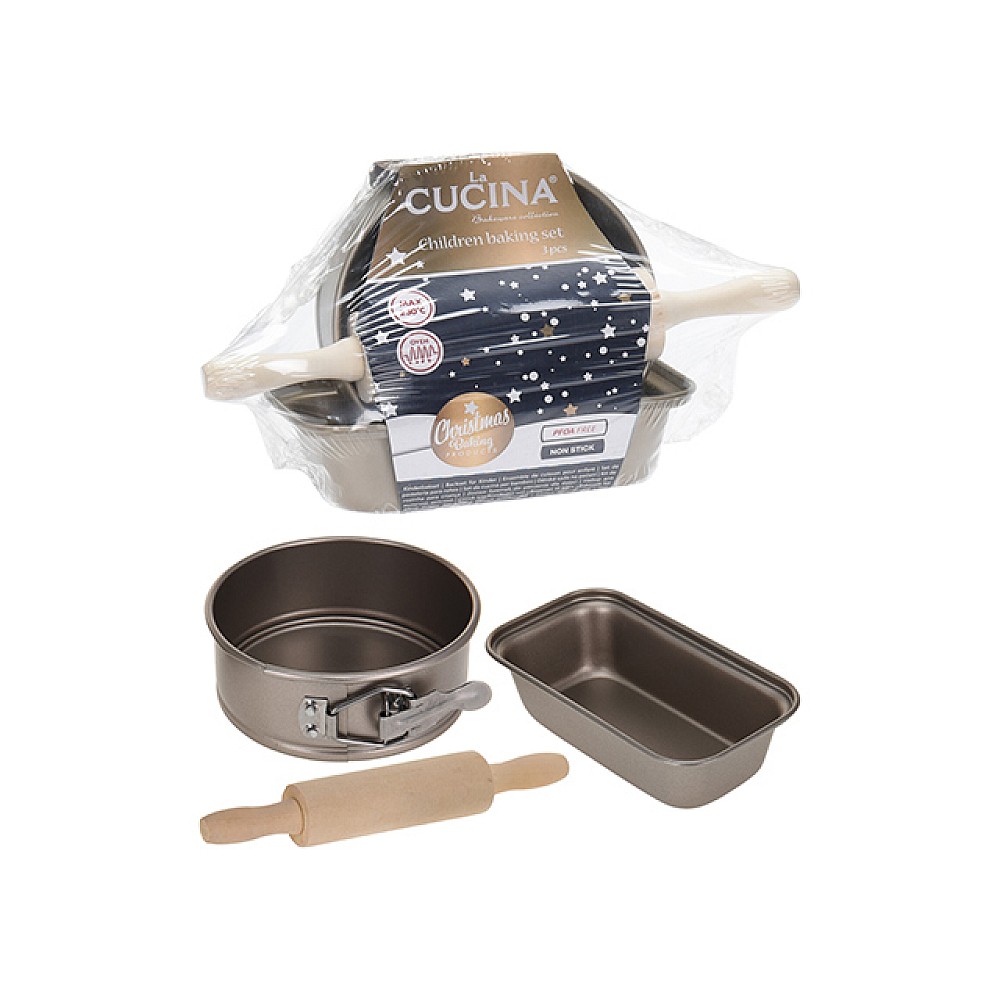 Set de patiserie pentru copii 2 forme si citor