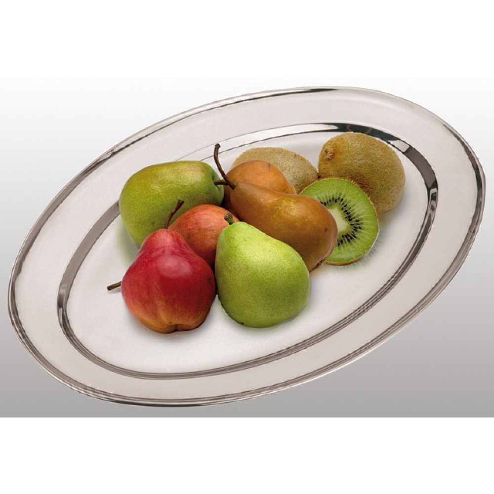Platou de servire EH 45X29cm, oval, metalic