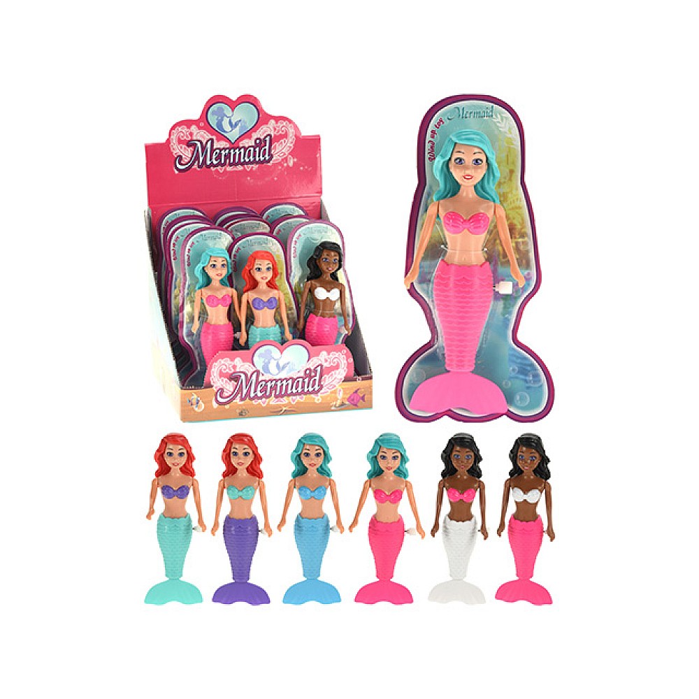 Jucarie papusa Sirena 18 cm