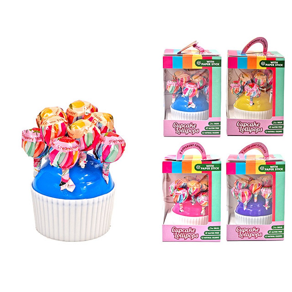 Set acadele Lollipop Cupcake 10buc X 10 g
