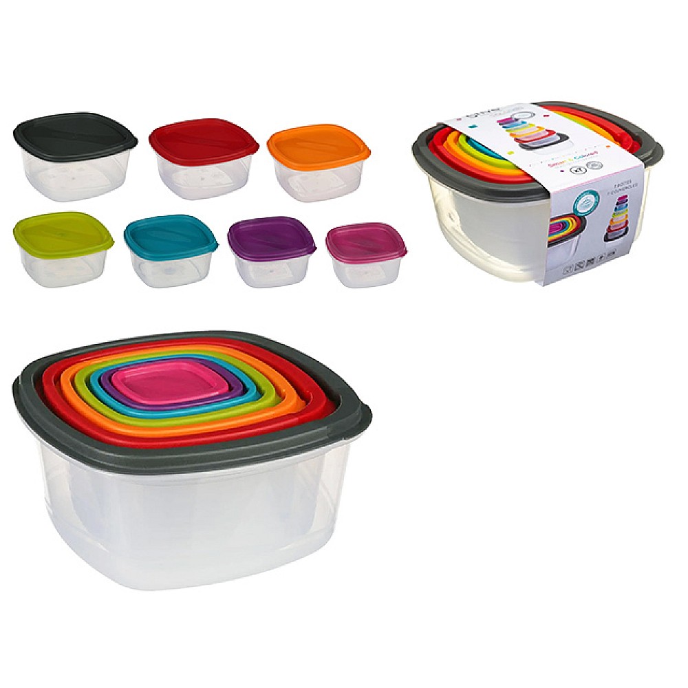 Set recipiente alimentare Five 7buc