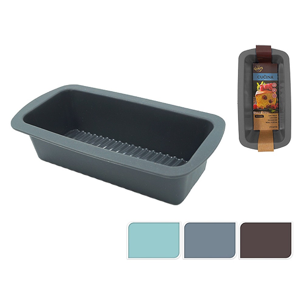 Forma pentru copt paine/chec din silicon Cucina 27X14X7cm
