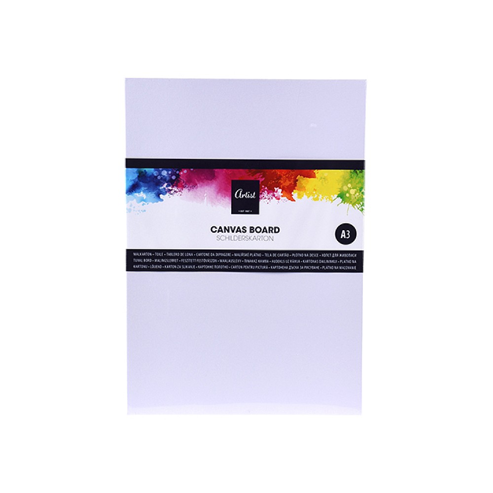 Panza pentru pictura Artist, carton, A3