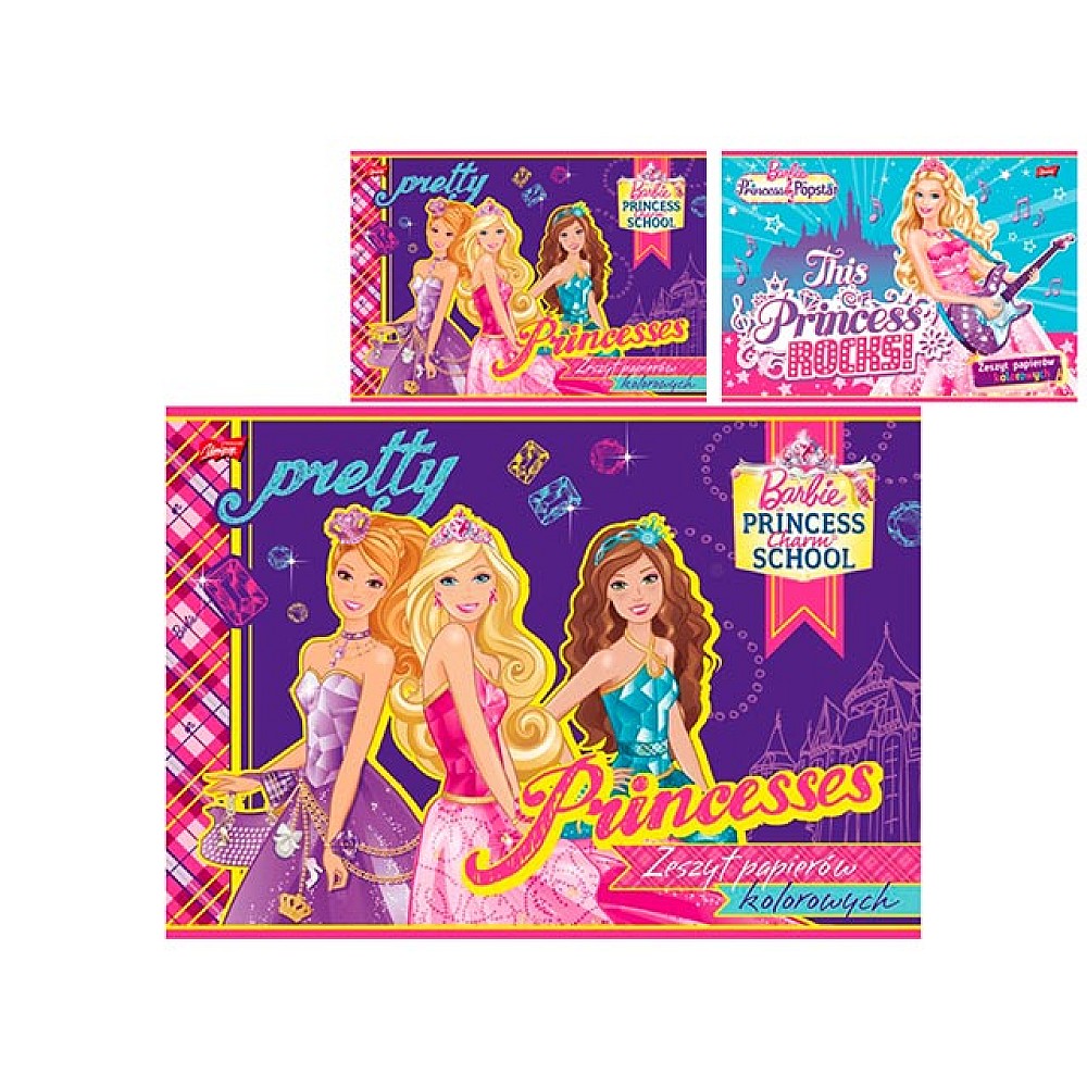 Hartie colorata A4 Bambino Barbie, 10 foi