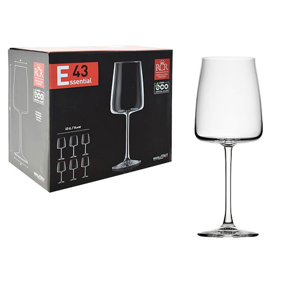 Set 6 pocal pentru vin Essential, 430ml