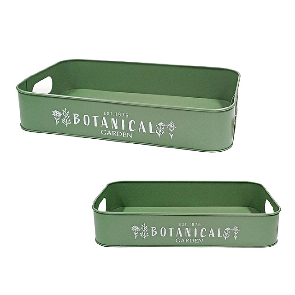 Tava din metal ProGarden 40X25cm, verde