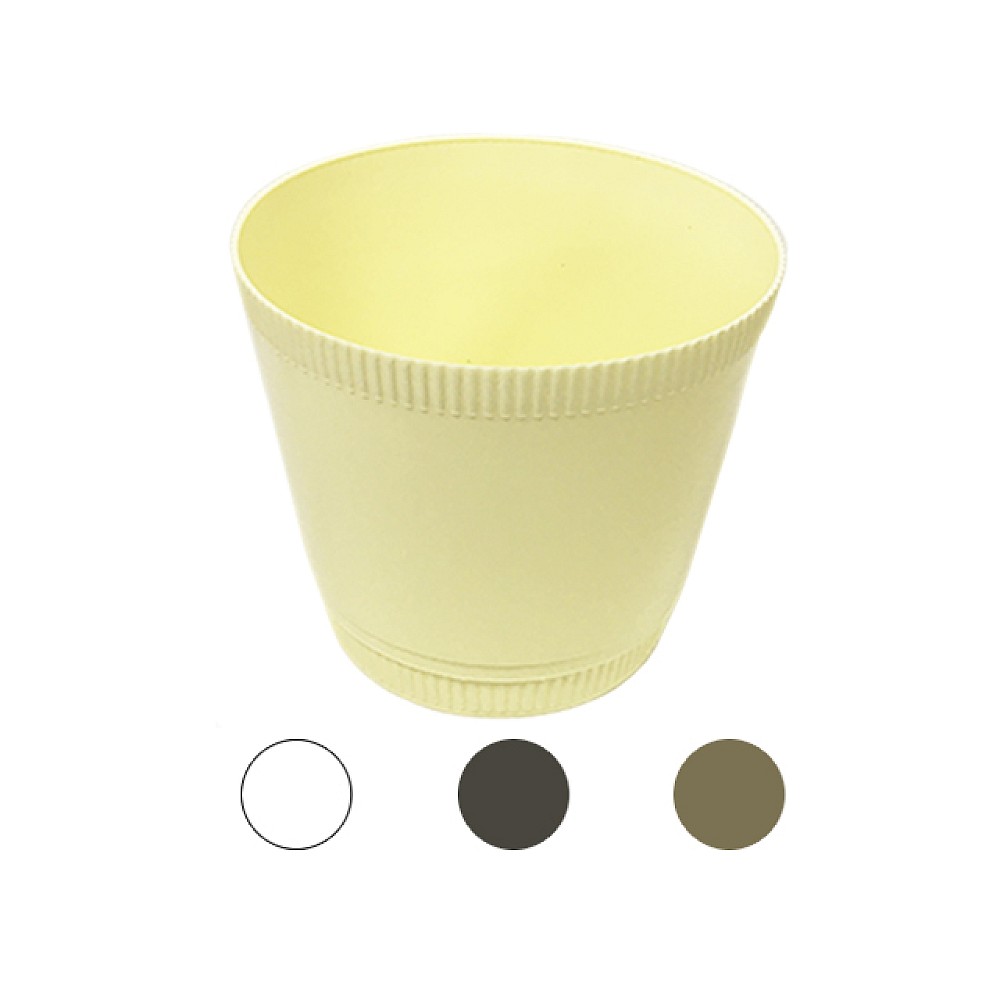 Ghiveci pentru flori din plastic Jagiello D19cm