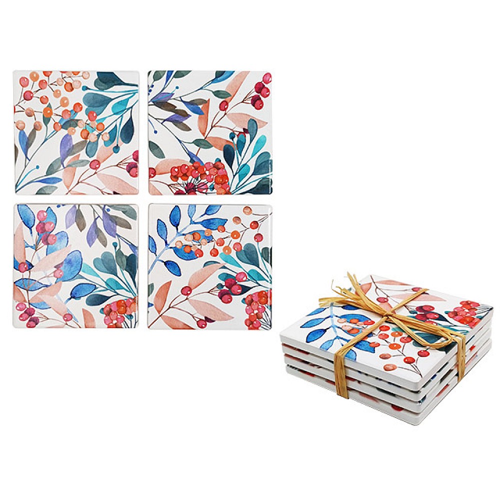 Set suport pentru cani Tognana Dolce Casa Sophy 4шт 10X10cm