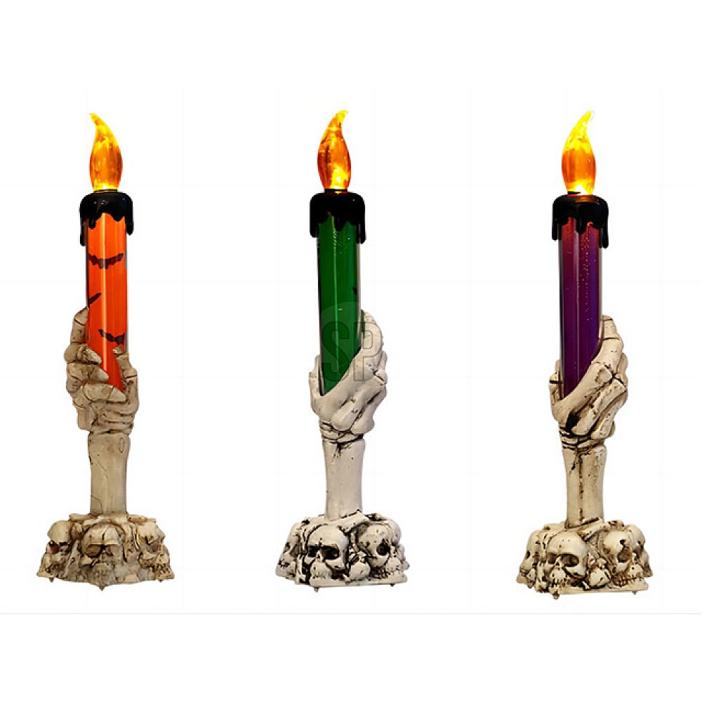 Suvenir LED Halloween ”Lumanare” 21cm