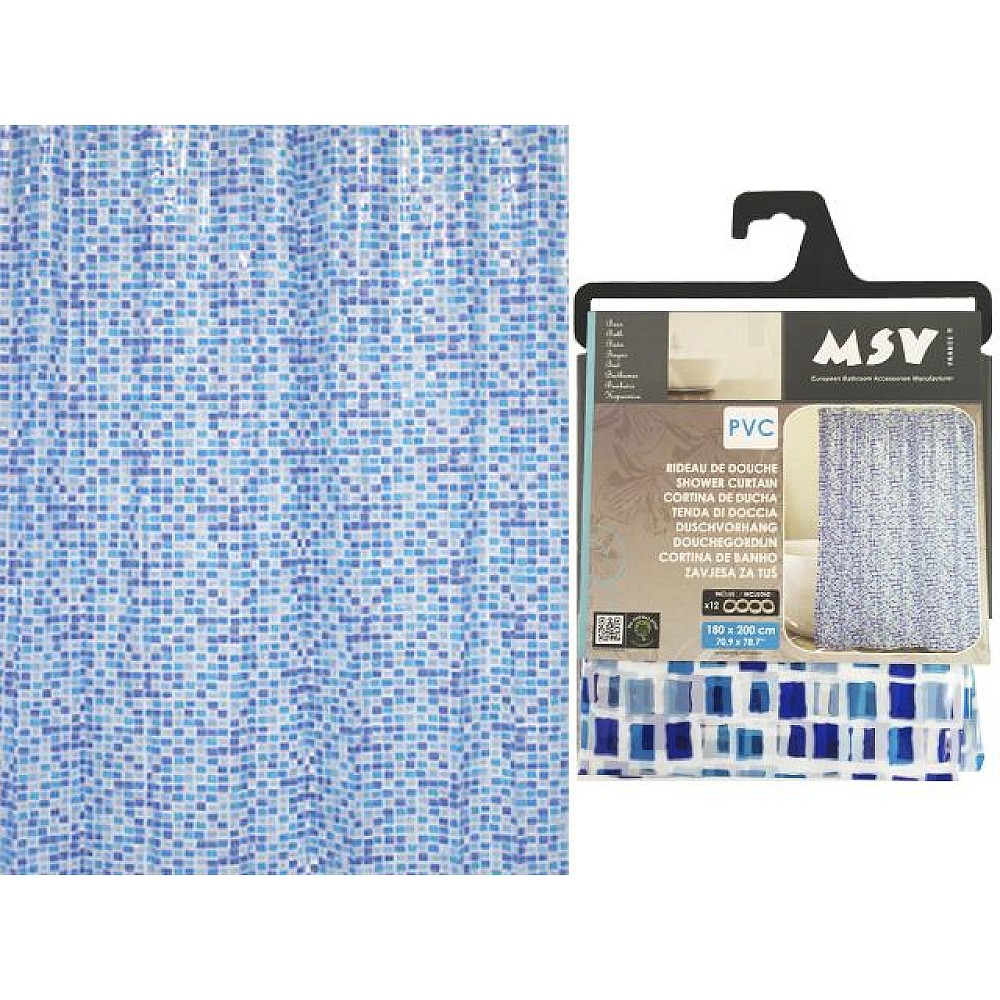 Perdea pentru dus 180X200cm MSV 