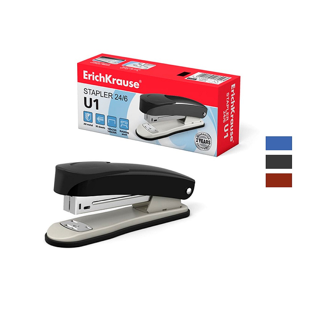 Capsator N24/6 ErichKrause U1 Classic pana la 30foi, culori asortate