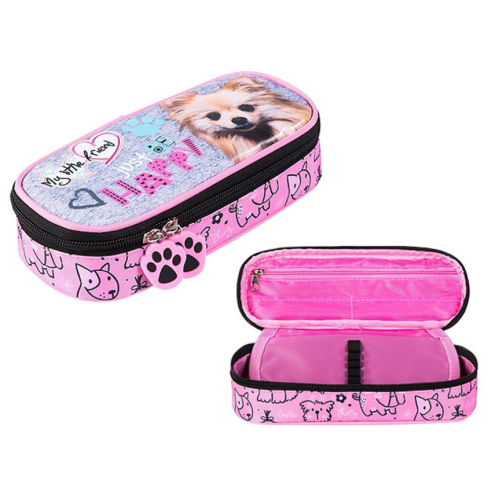 Penar 20.5X9.5X5cm My Little Friend Pink Dog