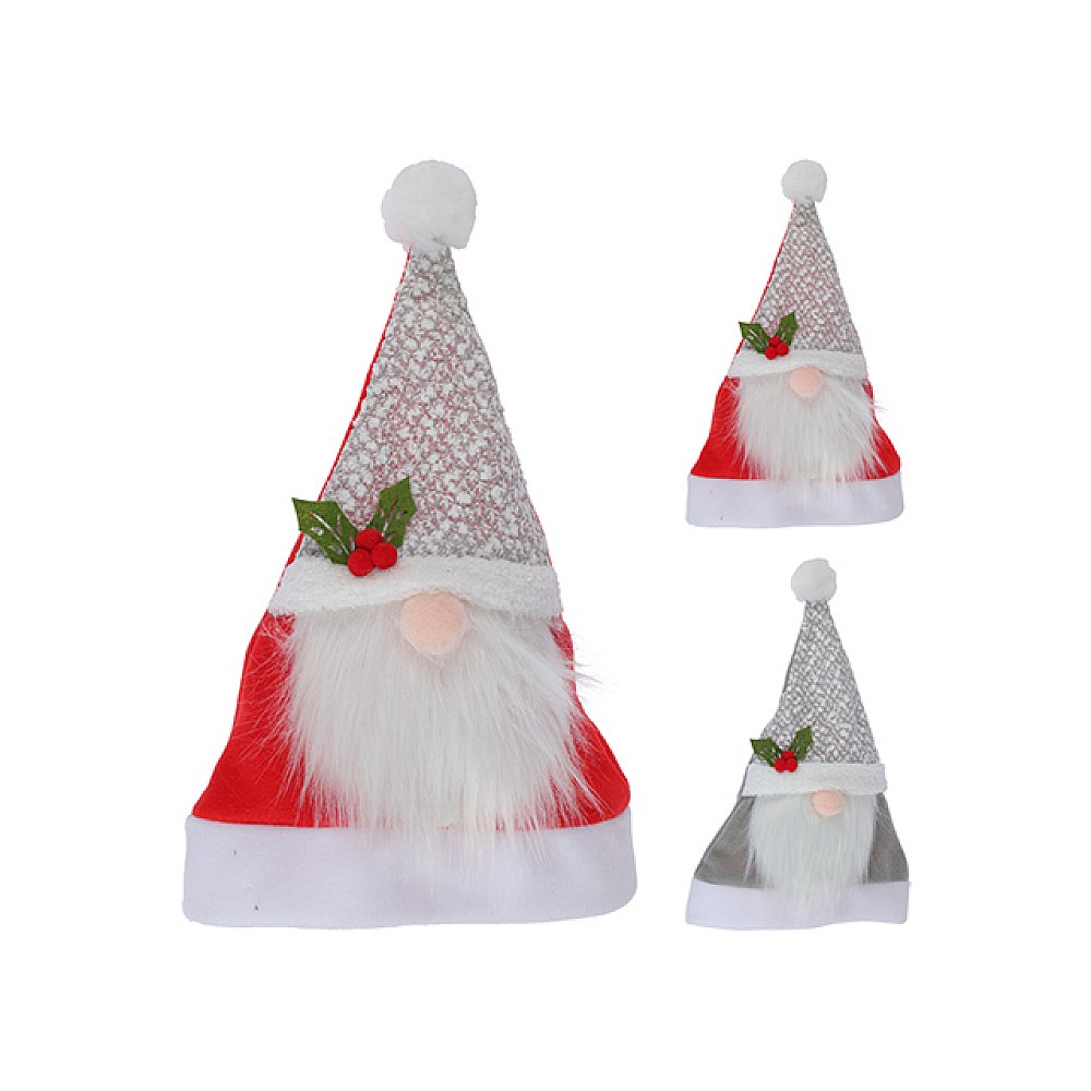 Caciula Mos Craciun 40cm 